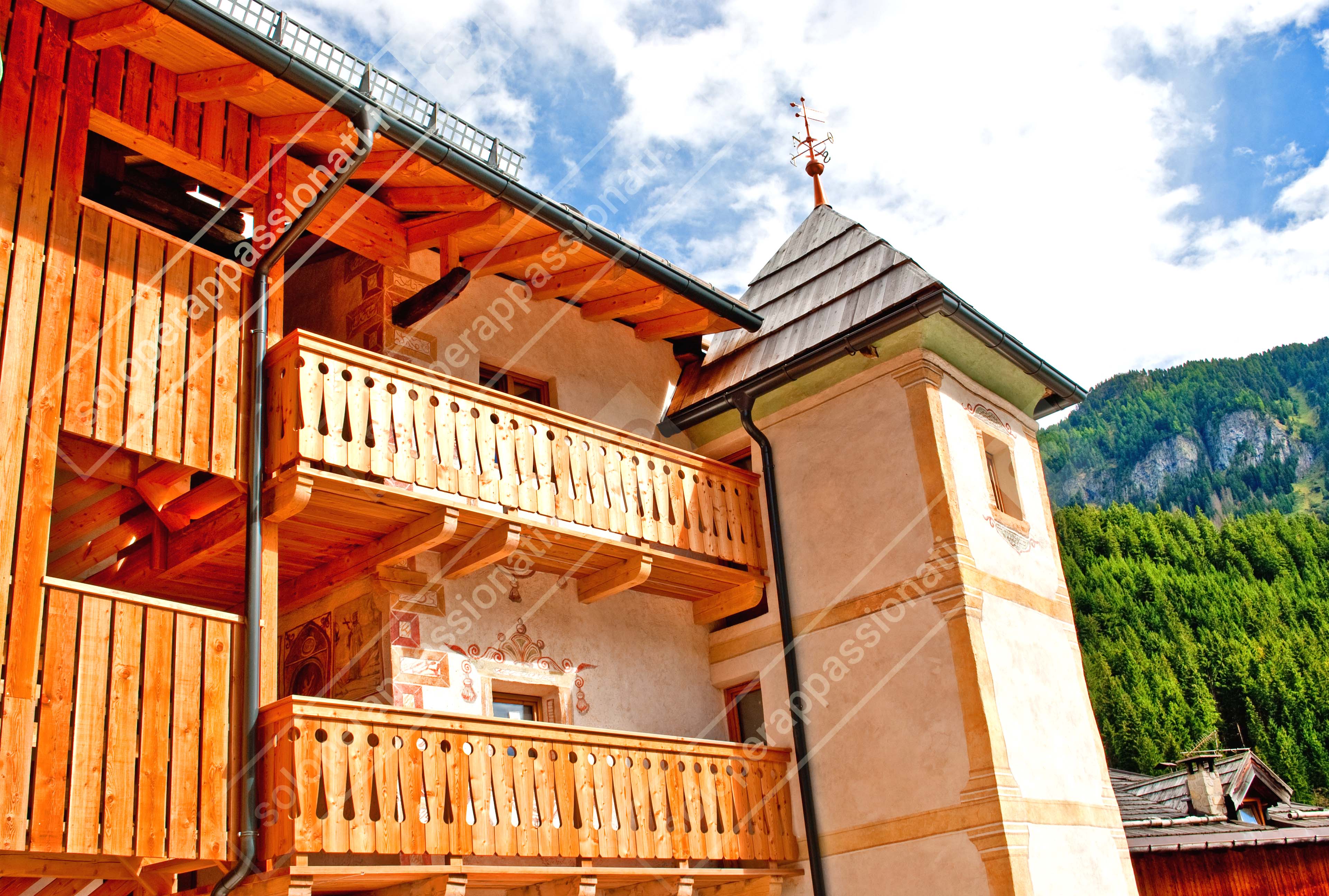 case in legno storiche